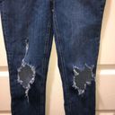 Free People  high waisted skinny jeans with holes at knees size 29 Photo 2