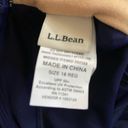 L.L.Bean  18R navy swim skirt. Photo 2