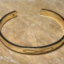 infinity Kitsch  Gold Adjustable Bangle Photo 0