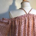 Say What? SAY WHAT OFF THE SHOULDER BLOUSE PINK & PURPLE MED Photo 6