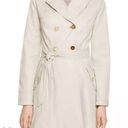 Laundry by Shelli Segal  Beige Belted  Trench Coat Size Small Photo 0