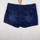 Dear John  Dark Blue Comfort Stretch Rolled Hem Flat Front Shorts Size 29 Photo 5