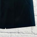 Talbots  Wool‎ Blend Stretch Pencil Skirt Women's 12 Petite Black Back Zipper Photo 6