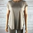 BCBG MAX AZRIA Beige Tee with Open Back, SMALL Photo 3