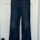 Gap  Maternity Sexy Slightly Distressed Dark Wash Boot Cut Photo 0