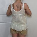 Hollister 2000s  Sheer Beaded Tank - S Photo 2