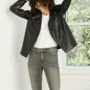 Universal Threads Universal Thread Black Faux Leather Jacket Size Small Photo 9