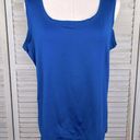 Alfani  (Woman) Stretchy Tank Top Blue-1X Photo 0