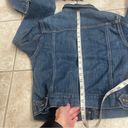 L.L.Bean  Denim Jean Jacket Womens Petite xSmall PS Blue Jean Casual Jacket Photo 6