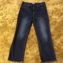 Harper  high rise straight cropped jeans Photo 6