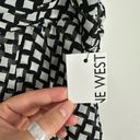 Nine West NWT  Geometric Chiffon A-line Mini Skirt Size XXL Photo 5