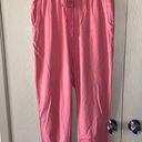 Anthropologie  Monica Harem Cotton Joggers in Watermelon Pink Pants - size small Photo 1