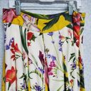 Rococo  Sand Aprile Floral Maxi Skirt Size 0 Yellow Multi Paneled NWOT Photo 4