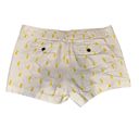 Harper  Pineapple Print White Shorts Size Large Photo 2