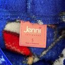 One Piece “Jenni”  Fleece Sleepwear. Size Small Blue Holiday Photo 2