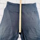 Halara  Leggings Large Midnight Blue In My Feels High Waisted Ripped 7/8 NWT Photo 7