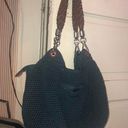 Saks 5th Avenue The Sak Crochet Handbag Purse Photo 2