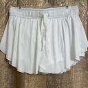 Free People  Movement Bright White On Point Tennis Shorts Skort Size Large NWOT Photo 0