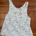 Gilly Hicks  White Lace Top Photo 0