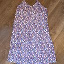 SheIn halter dress lightweight ditzy floral summer swim coverup women’s size M Photo 0