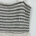 H&M  Smocked Babydoll Tank Top Size XS in White & Black Photo 1