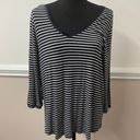 Marled Reunited Clothing Marled Stripe Blouse Photo 0