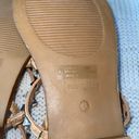 Cushionare Tan Studded Sandals Photo 3