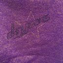 DKNY VINTAGE  JEANS Purple/gold sparkle top Photo 3