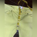 CAbi  #5084 Citron Yellow Skinny Stretch Pants Jeans Chartreuse Women’s Size 4 Photo 9