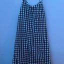 American Eagle Black And White Plad  Dress Photo 0