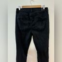 American Eagle Size 12 Reg  Black Super Distressed Curvy High Rise Jegging Jeans Photo 7