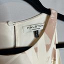 Halston Heritage  Cream Paradise patterned dress Photo 3