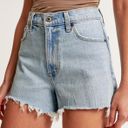 Abercrombie & Fitch NWT Abercrombie 90s Hi Rise Cut Off Shorts Photo 3