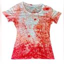 Kuhl Ladies  White/Red Print Tee, Size Large Photo 0