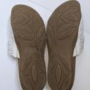 Antigua Earth Sand  White Buckle Slide On Sandal Women's 11 Wide Photo 8