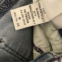 NYDJ  Womens Jeans Sz 8 Blue Dayla Wide Cuffed Capri Cropped Lift Tuck Technology Photo 6