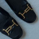 Salvatore Ferragamo black horsebit buckle vintage ballet flats size 6 Photo 1