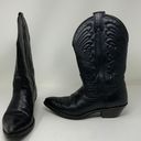 Laredo Rhonda Leather Embroidered Block Heel Pull On Western Cowboy Boots Shoes Photo 0