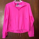 Sweaty Betty  Neon Pink training day half zip pullover jacket size 6 Photo 3