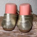 Alex Marie  Gold Leather Flats With Tassel Flats Women’s Size 9 Photo 2