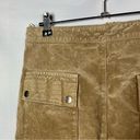 Mango  Camel Brown Leather Retro Mini Skirt M Photo 2