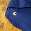 Lululemon Blue Speed Up Shorts Photo 2