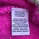 Juicy Couture Pink & Gold Fuzzy Sweater Photo 5