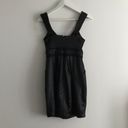 BCBGMAXAZRIA BCBG  "ZEF6F379" APPLIQUE SLEEVELES JACQUARD DRESS BLACK WOMENS SIZE 0 L…‎ Photo 7