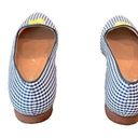 Jack Rogers  Gingham Embroidered Lemon Leather Loafer Size 11 NEW Photo 3