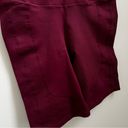 SoulCycle NUX x  Dark Red High Rise One by One High Compression Bike Shorts Photo 6