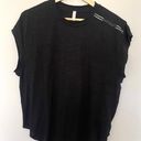 Free People Movement  Black Short Sleeve Take A Hike T-Shirt Tank Photo 2