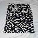 Bebe Vintage Y2K  S 4 Zebra Print Pencil Skirt 2000s‎ Photo 0