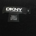 DKNY Black Crewneck  Wool & Acrylic Sweater Photo 1