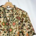 Harper Leon &  Conie Floral Short Sleeve Blouse Desert Sable XS Photo 3